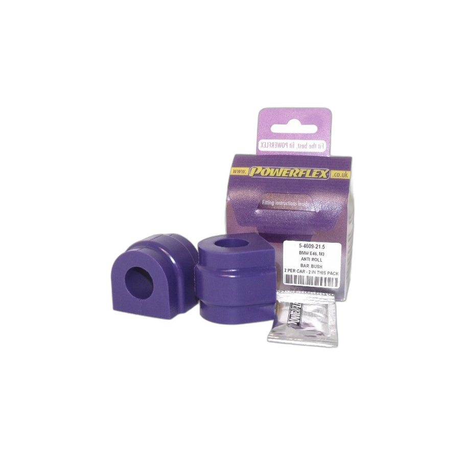 Powerflex PFR5-4609-21.5 BMW E46 E85 E86 Rear Anti Roll Bar Mounting Bush 21.5mm (Inc. Z4M & M3) | ML Performance EU Car Parts