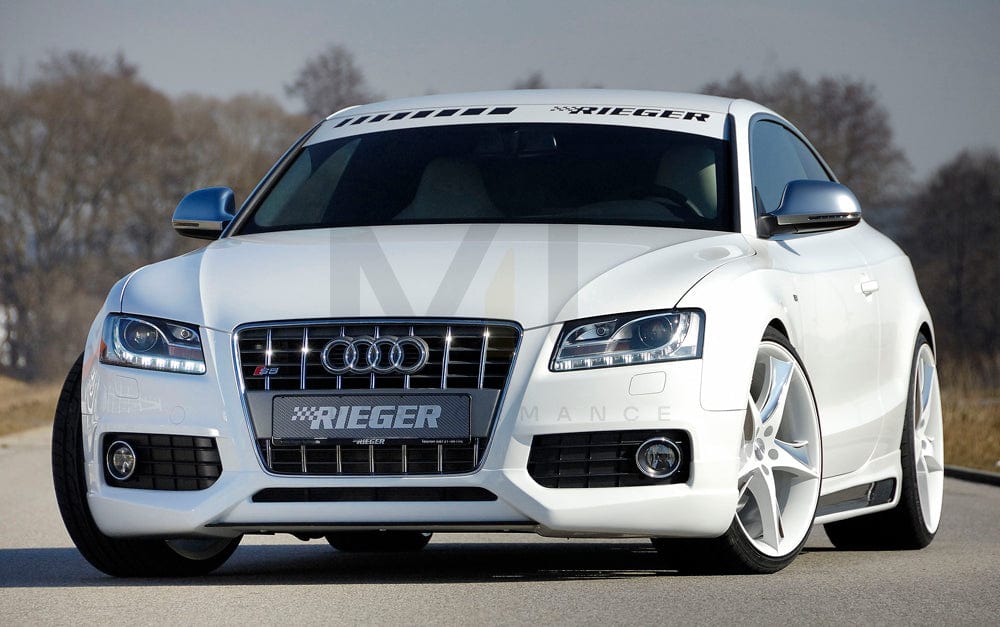 Rieger 00055401 Audi B8 B81 S5 Front Splitter 6 | ML Performance EU Car Parts