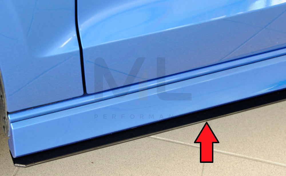 Rieger 00056800 Audi 8V Side Skirt Splitter (A3, S3 & RS3) 1 | ML Performance EU Car Parts