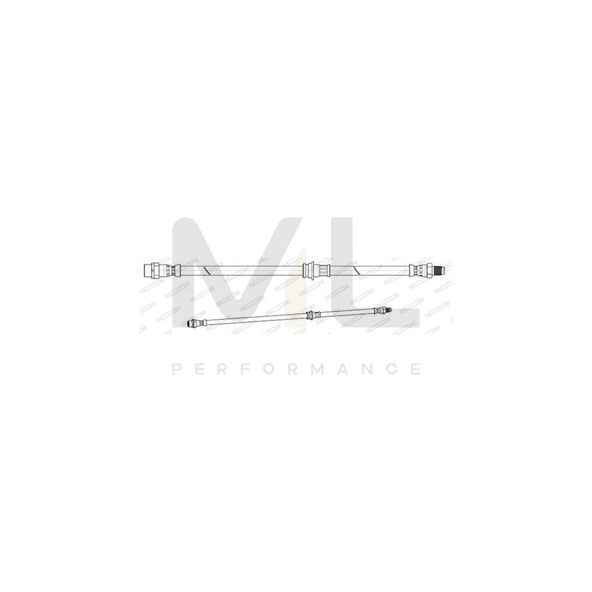 FERODO FHY3380 Brake Hose 465mm, F10X1 | ML Performance Car Parts