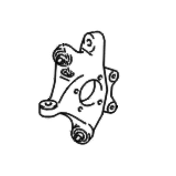 Genuine Lexus 42304-48060 RX Phase 3 O/S Rear Axle Carrier