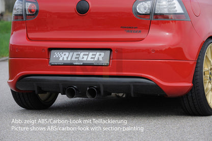 Rieger 00059411 VW Mk5 Golf Rear Diffuser 1 | ML Performance EU Car Parts