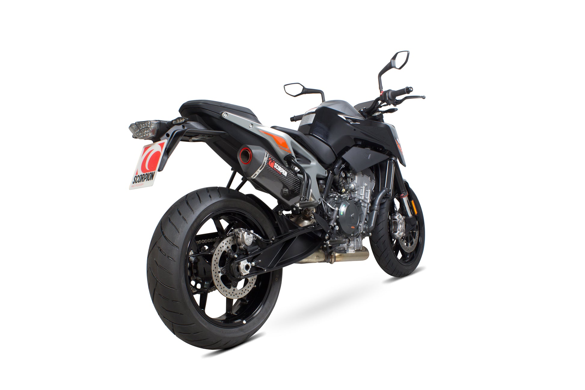 Scorpion RKT88CEO KTM 790 Duke Serket Parallel Slip-On - Carbon Fibre Sleeve | ML Performance EU EU