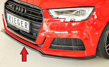 Rieger 00056811 Audi 8V Front Splitter (A3 & S3) 1 | ML Performance EU Car Parts