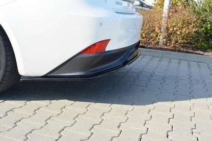 Maxton Design Lexus IS MK3 H Central Rear Splitter (without vertical bars)