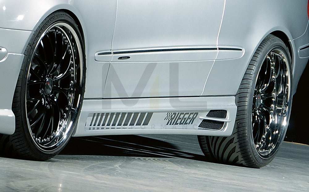Rieger 00071013 Mercedes-Benz W209 CLK Side Skirt 1 | ML Performance EU Car Parts