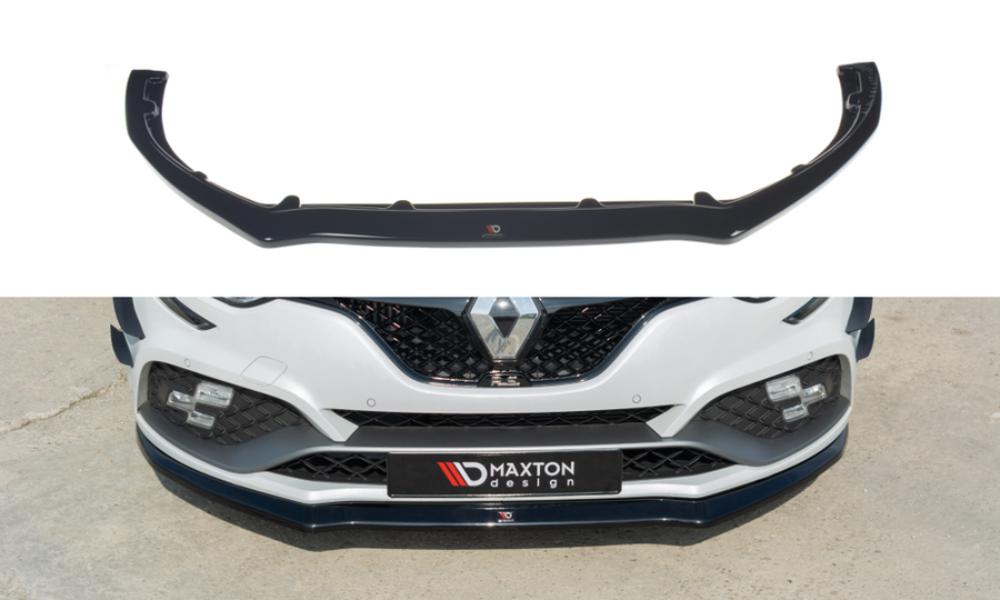 Maxton Design RE-ME-4-RS-FD2T Front Splitter V.2 Renault Megane RS MK4 | ML Performance UK Car Parts