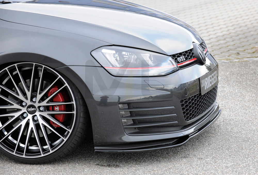 Rieger 00088099 VW Mk7 Golf Front Splitter (GTI & GTD) 7 | ML Performance EU Car Parts