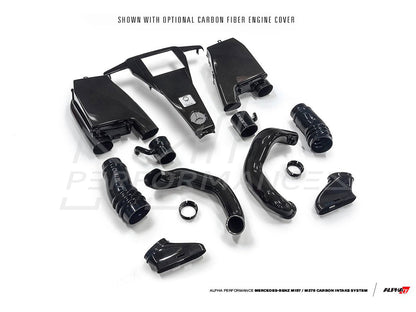 AMS Performance Mercedes-Benz AMG M157 M278 Carbon Fibre Engine Cover (CLS550, CLS63 & E63) - ML Performance EU