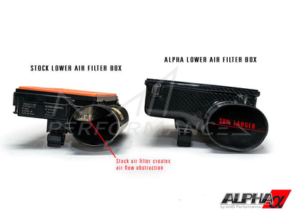 AMS Performance Mercedes-Benz AMG M157 M278 Carbon Fibre Intake System (CLS550, CLS63 & E63) - ML Performance EU