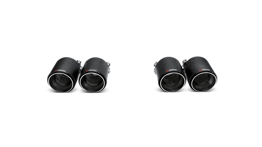 Akrapovic BMW F80 F82 F83 Carbon Tail Pipe Set (M3 & M4) - ML Performance UK