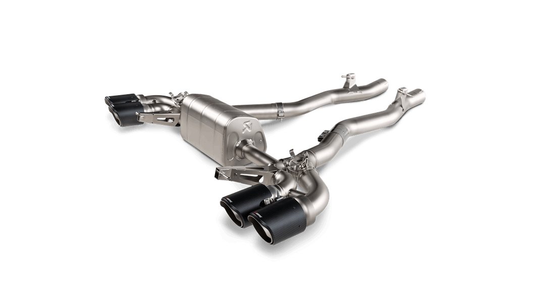 Akrapovic BMW F93 Slip-On Line Titanium Exhaust System OPF GPF (M8 Gran Coupe & M8 Competition Gran Coupe) - ML Performance UK