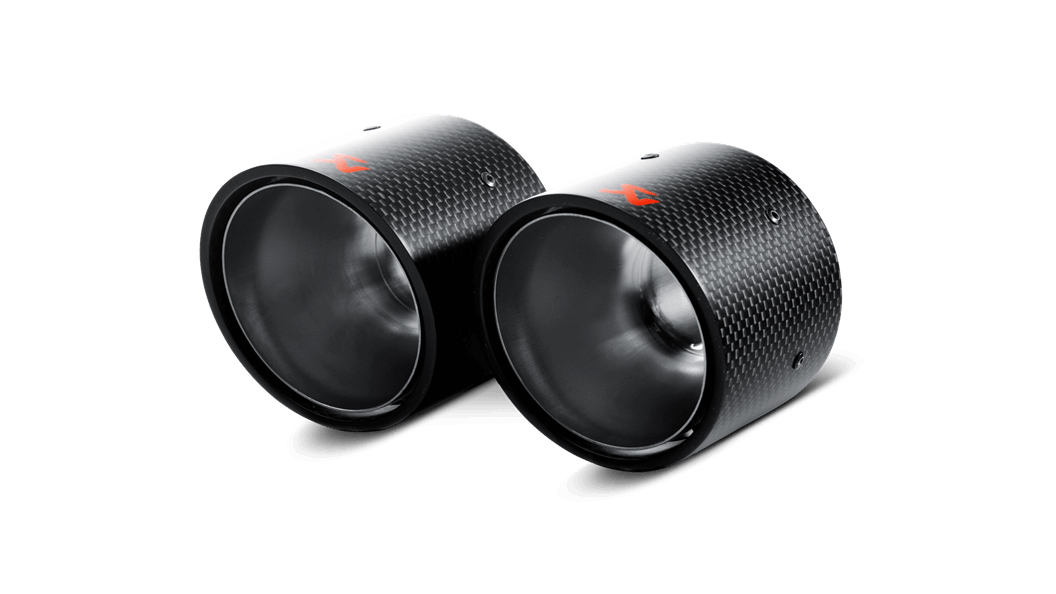 Akrapovic MINI R56 R57 R58 R59 Tail Pipe Set (Cooper S, Cooper S Coupe, Cooper S Roadster & JCW) - ML Performance EU