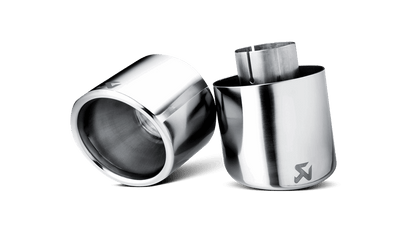 Akrapovic MINI R56 R57 R58 R59 Tail Pipe Set (Cooper S, Cooper S Coupe, Cooper S Roadster & JCW) - ML Performance EU