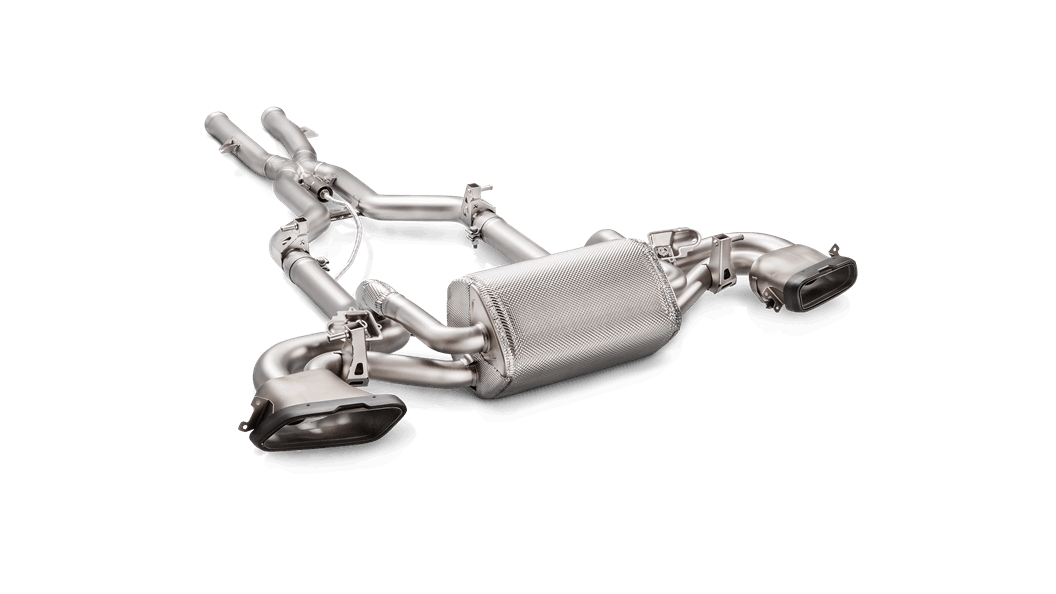 Akrapovic Mercedes-AMG C190 R190 GT Evolution Line Titanium Exhaust Kit (Inc. GT Coupe, GT S Coupe, GT Roadster & GT C Roadster) - ML Performance EU