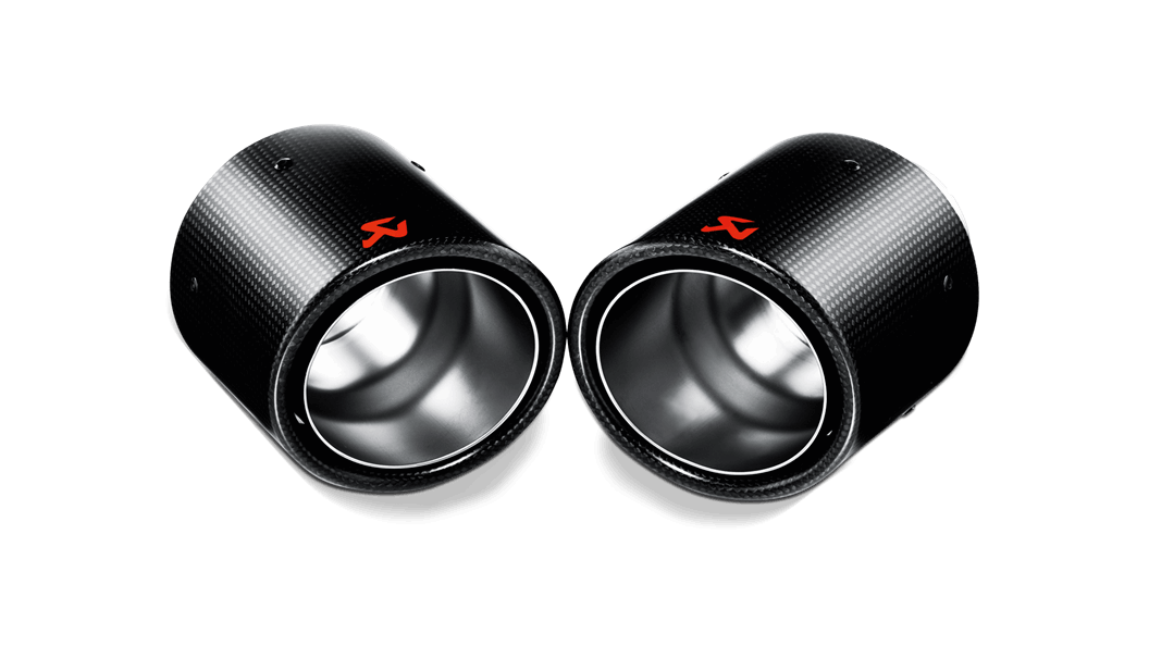 Akrapovic VW MK6 Golf Carbon Tail Pipe Set (Golf TSI, Golf GTD & Golf GTI) - ML Performance EU