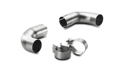 Akrapovic VW MK6 Golf GTI Stainless Steel Link Pipe Set - ML Performance EU