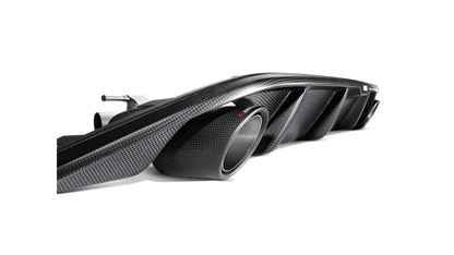 Akrapovic VW MK7 Golf GTI Rear Carbon Fibre Diffuser - ML Performance EU