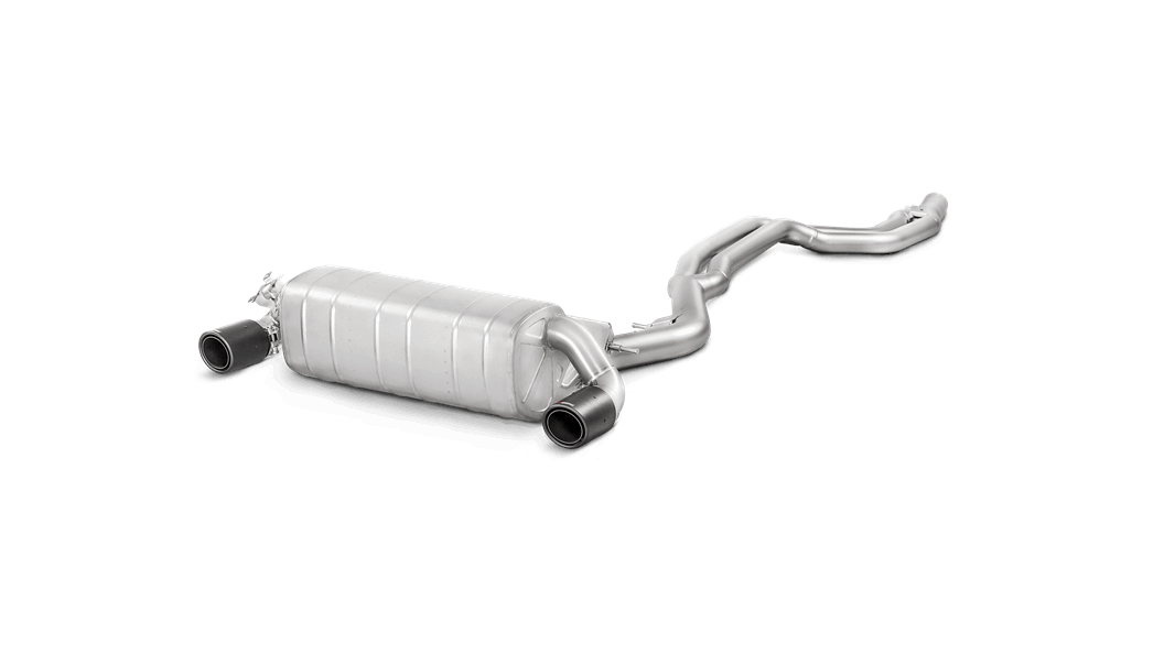 Akrapovic BMW M140i Evolution Line SS Rear Silencer Exhaust (F20 & F21) - ML Performance 