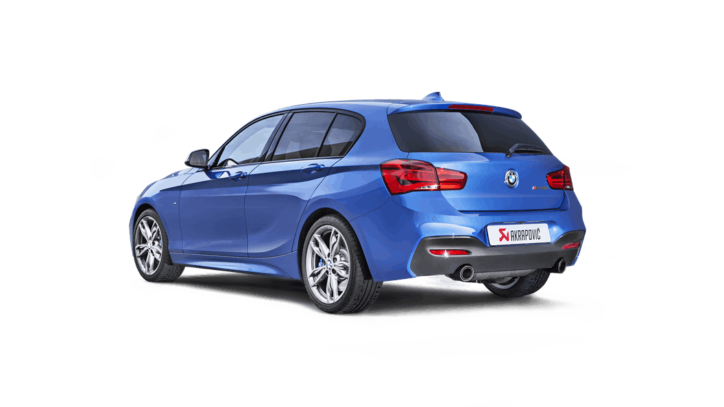 Akrapovic BMW F20 F21 M140i Evolution Line SS Rear Silencer Exhaust MLPerformance UK