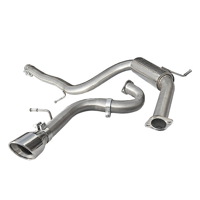 Cobra Exhaust Audi A3 (8P) 2.0 TDI 2WD (2008-12) (3 Door) Single Tip Cat Back Performance Exhaust | ML Performance EU Car Parts
