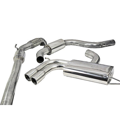 Cobra Exhaust Audi A3 (8P) 2.0 TFSI 2WD (3 Door) Turbo Back Performance Exhaust | ML Performance EU Car Parts