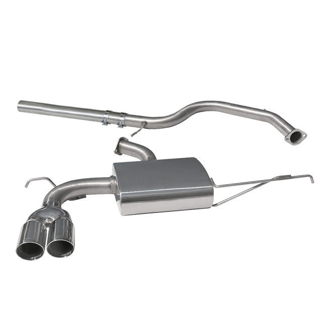 Cobra Exhaust Audi A3 (8P) 2.0 TDI 170PS (2WD) (3 Door) Twin Tip Cat Back Performance Exhaust | ML Performance EU Car Parts