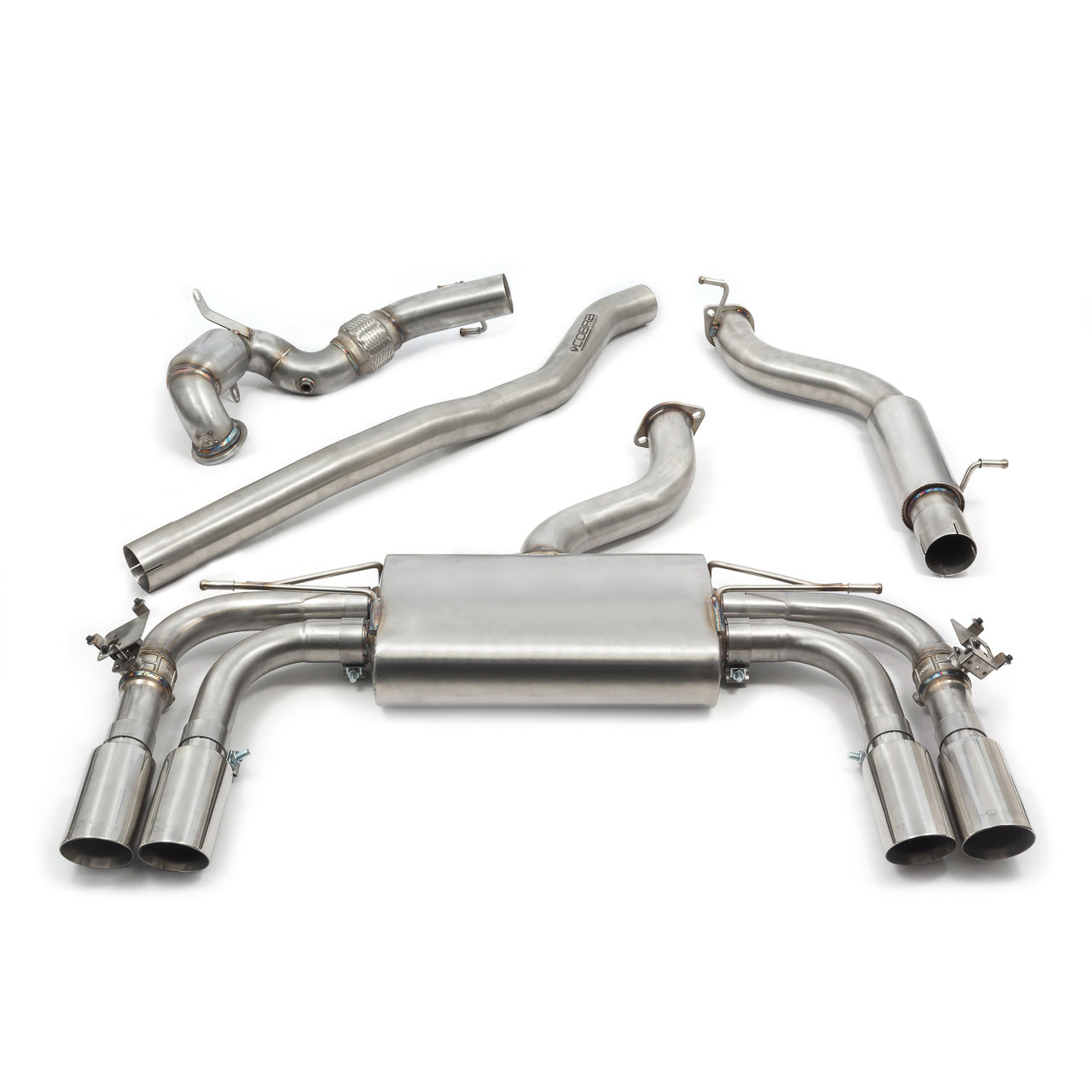 Cobra Exhaust Audi S3 (8V) 5 Door Sportback (Valved) (13-18) Turbo Back Performance Exhaust | ML Performance EU Car Parts