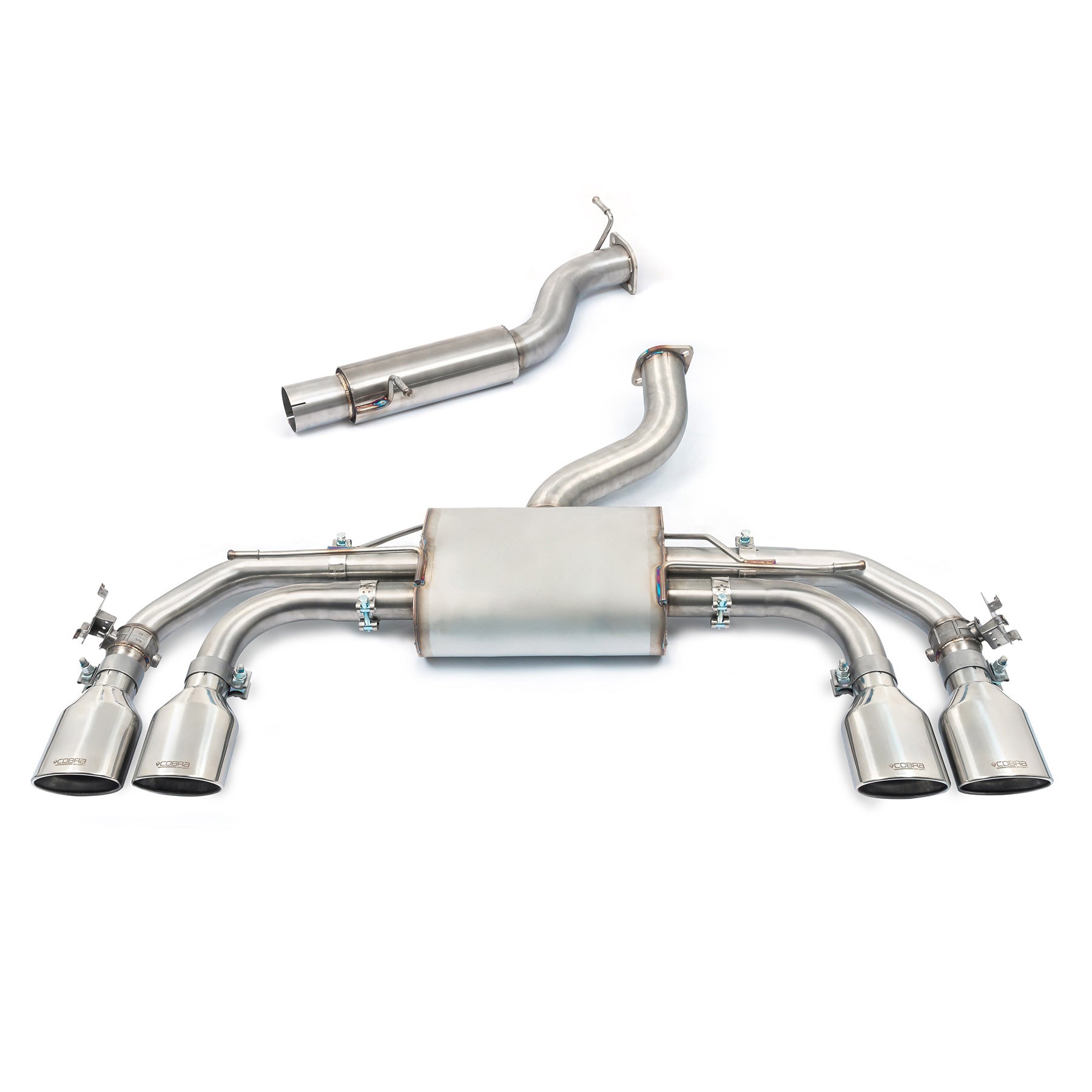 Cobra Exhaust Audi S3 (8Y) 5 door Sportback Race GPF Back Performance Exhaust | ML Performance EU Car Parts