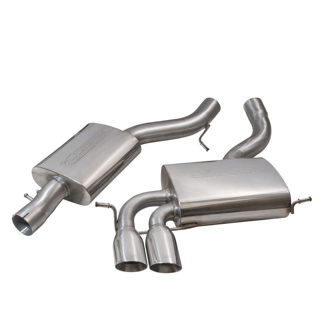 Cobra Exhaust Audi S3 (8P) Quattro (3 Door) Cat Back Performance Exhaust | ML Performance EU Car Parts