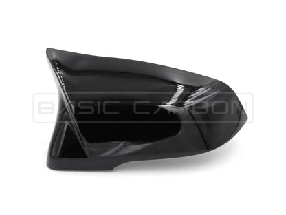 Basic Carbon BMW Toyota Carbon Fibre / Gloss Black Mirror Covers (Inc. F40 M135iX, G29 Z4 and A90 Supra) - ML Performance UK
