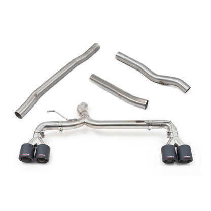 Cobra Exhaust BMW M135i (F40) Venom Quad Exit M3 Style Race Box Delete Cat Back Performance Exhaust
