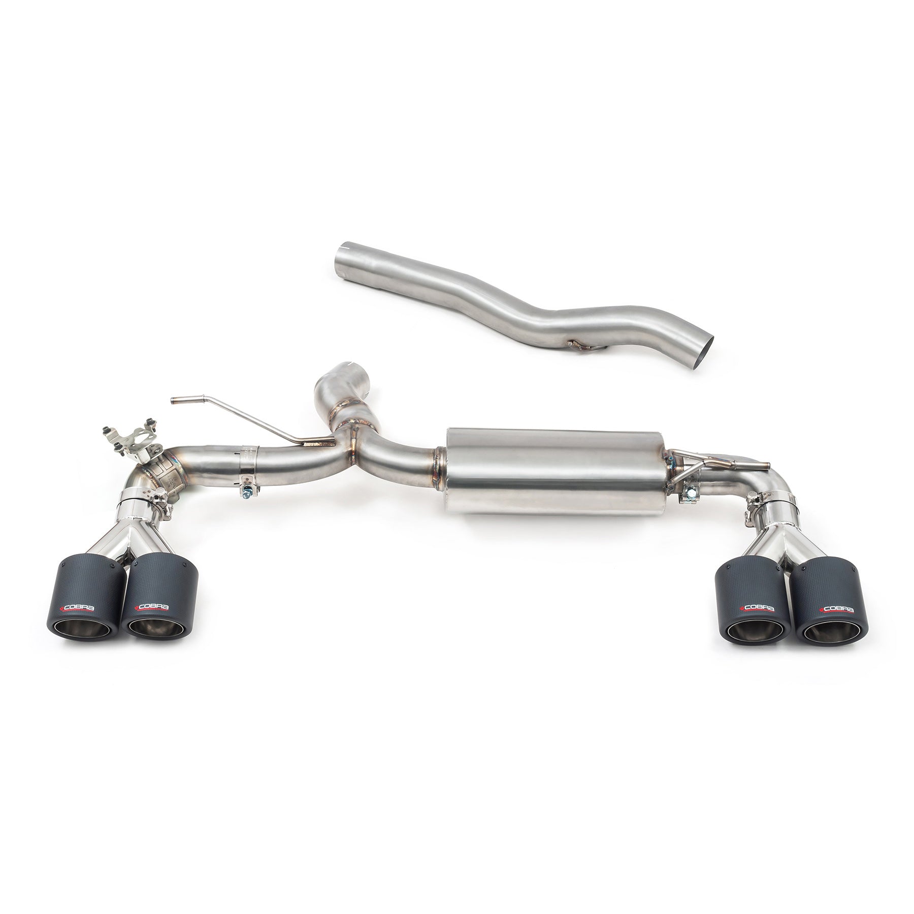 Cobra Exhaust BMW M135i (F40) Quad Exit GPF/PPF Back M3 Style Performance Exhaust | ML Performance EU Car Parts