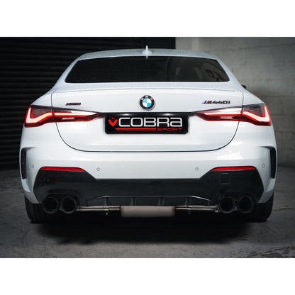 Cobra Exhaust BMW M340i (G20) (19+) (UK/EU) Valved Quad Exit GPF/PPF Back Performance Exhaust