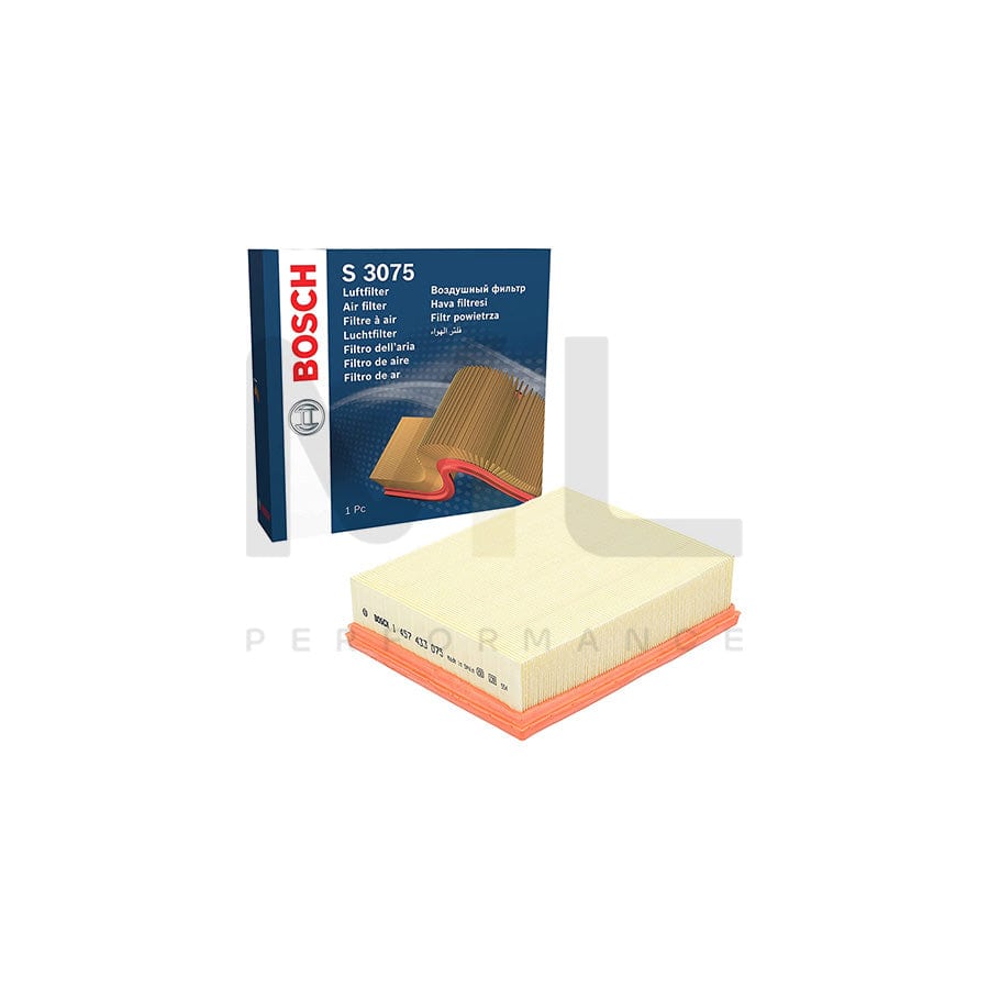 BOSCH Air Filter 1457433075 (S3075)