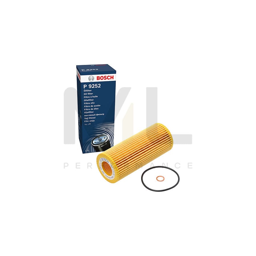 BOSCH Element Oil Filter 1457429252 (P9252) Fits BMW