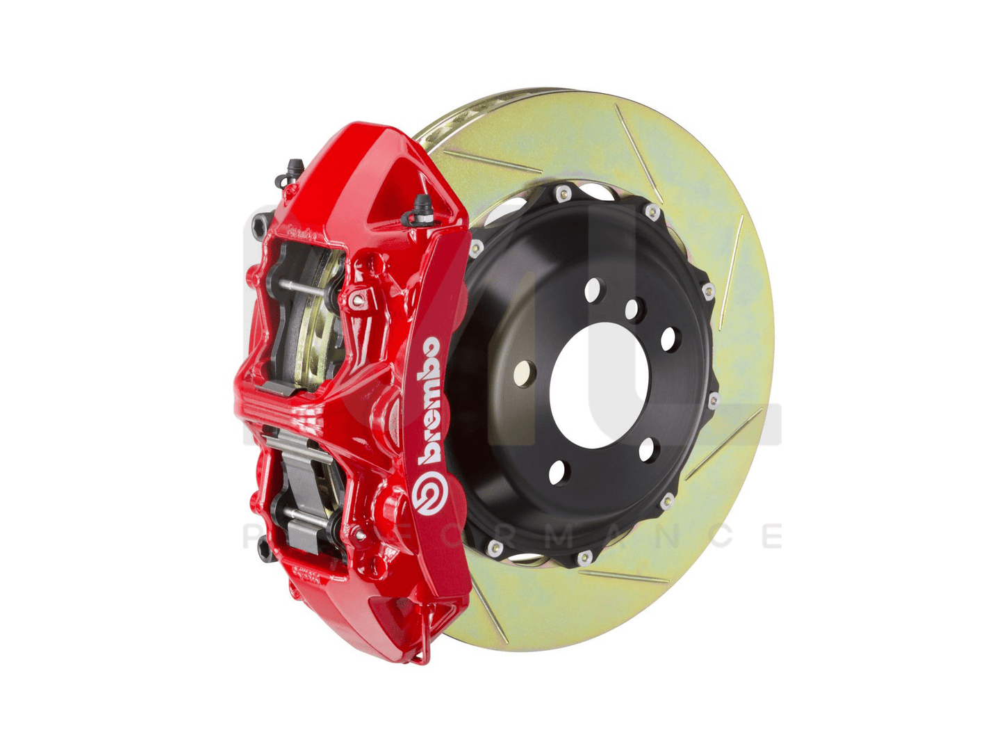 Brembo BMW F20 F22 F30 F32 F36 Front GT 6 Piston Slotted Street Big Brake Kit 355x32mm (Inc. M135i, M240i, 328i & 430i) - ML Performance UK 