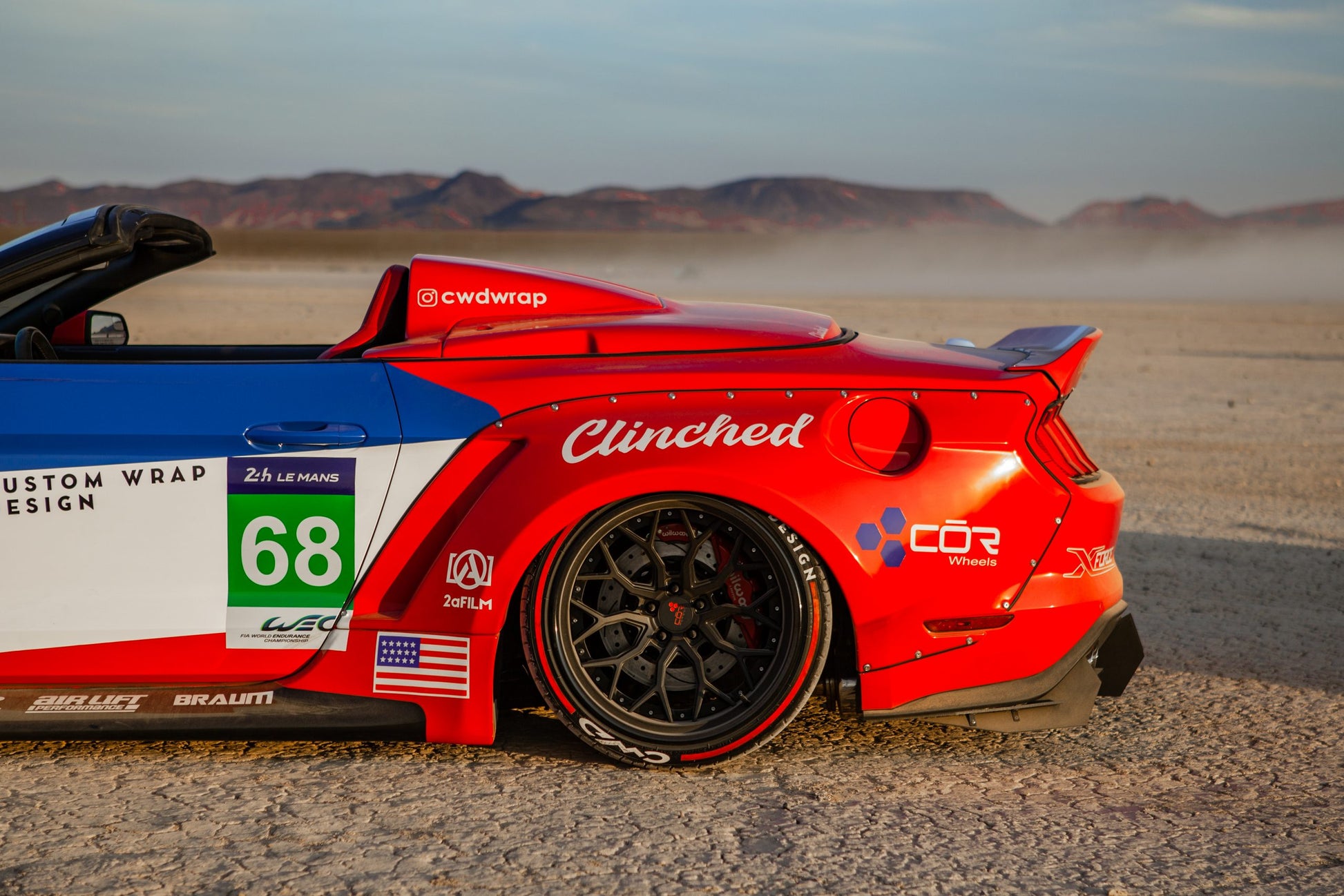 Clinched S550 2015+ Ford Mustang Spider Top | ML Performance EU Car Parts