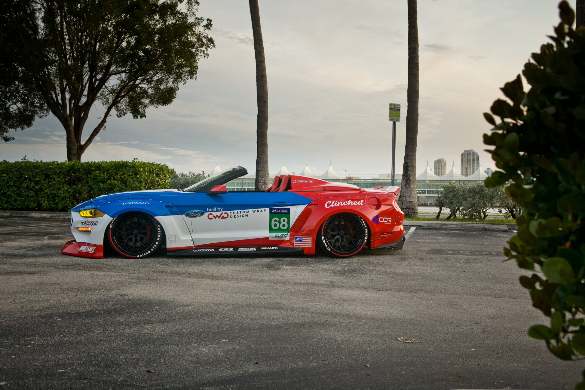 Clinched S550 2015+ Ford Mustang Spider Top | ML Performance EU Car Parts