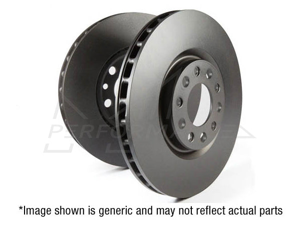 EBC Audi Seat Skoda Volkswagen Premium OE Replacement  Front Discs - ATE Caliper (8V A3, 5F Leon, 5E Octavia & MK7 Golf) | ML Performance UK