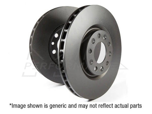 EBC Audi Seat Skoda Volkswagen Premium OE Replacement  Front Discs - ATE Caliper (8V A3, 5F Leon, 5E Octavia & MK7 Golf) | ML Performance UK