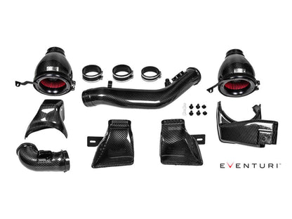 Eventuri BMW S55 F80 F82 F83 Carbon Performance Intake with open Metal Duct V1 (M3 & M4) - ML Performance EU