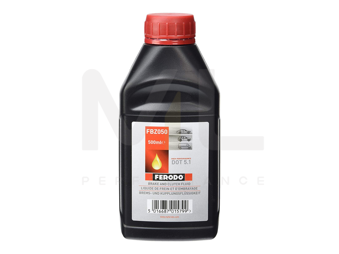 Ferodo DOT 5.1 - High Performance Road Brake Fluid - ML Performance EU