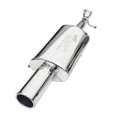 Cobra Exhaust Ford Fiesta (Mk6) Zetec S Rear Performance Exhaust Box | ML Performance EU Car Parts