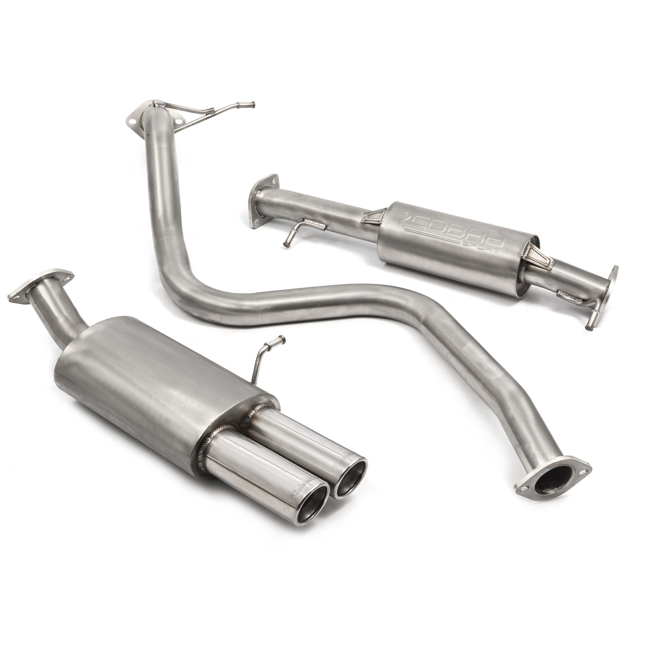 Cobra Exhaust Ford Fiesta (Mk7) ST 180/200 (2.5") Cat Back Performance Exhaust | ML Performance EU Car Parts