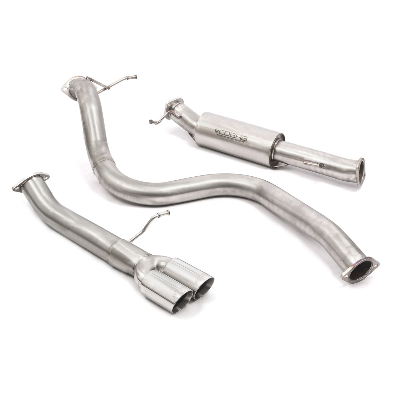 Cobra Exhaust Ford Fiesta (Mk7) ST 180/200 Venom Box Delete Race (3") Cat Back Performance Exhaust | ML Performance EU Car Parts