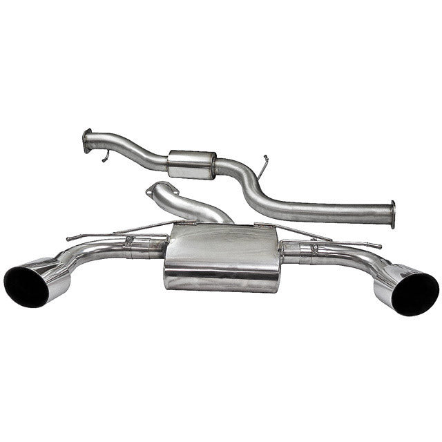 Cobra Exhaust Ford Focus RS (Mk2) Cat Back Performance Exhaust | ML Performance EU Car Parts