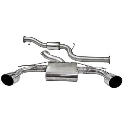 Cobra Exhaust Ford Focus RS (Mk2) Cat Back Performance Exhaust | ML Performance EU Car Parts