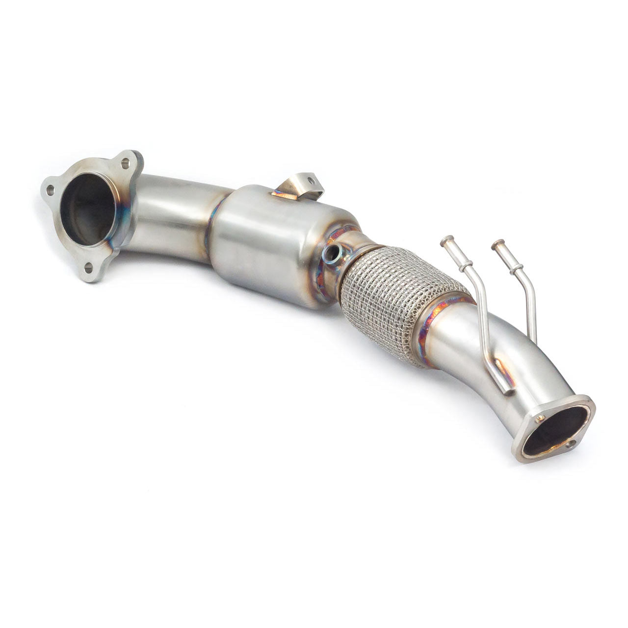 Cobra Exhaust Ford Focus ST (Mk4) Front Downpipe Sports Cat / De-Cat Performance Exhaust | ML Performance EU Car Parts