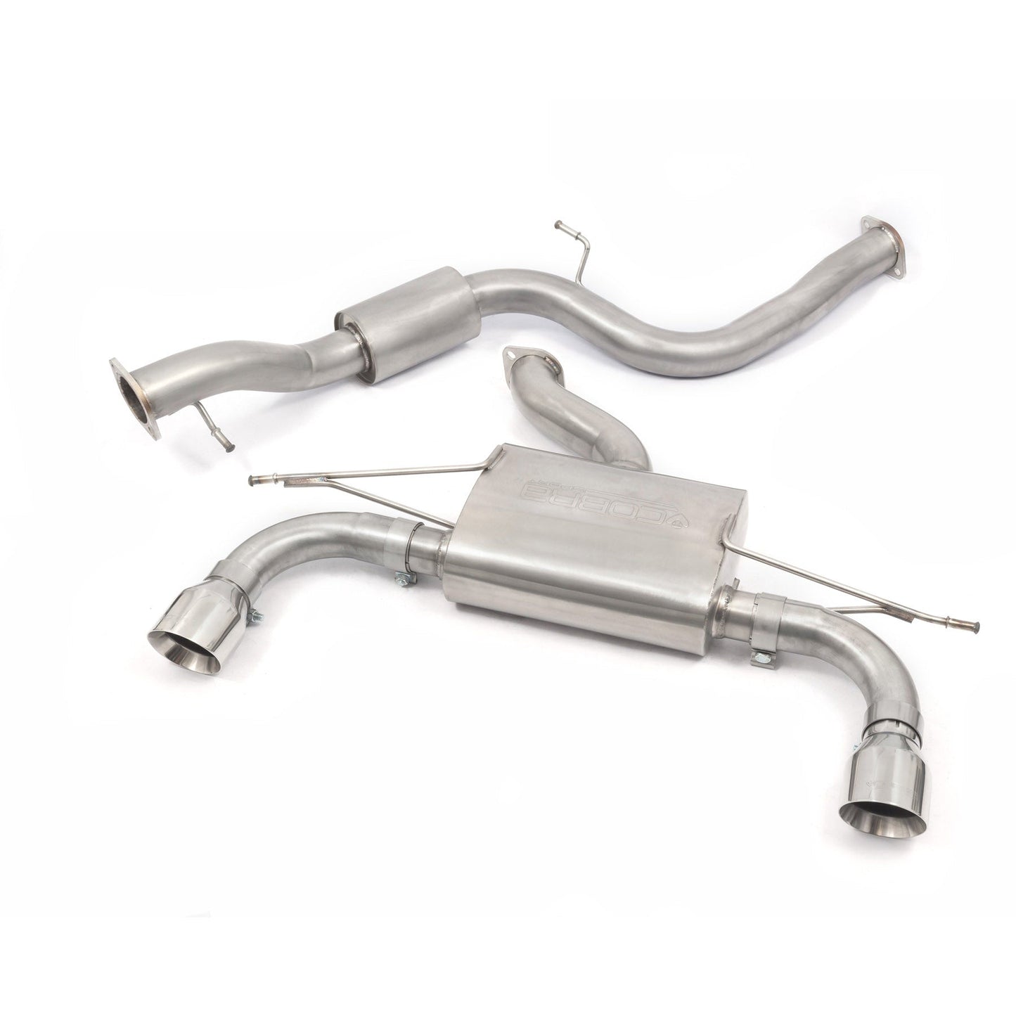Cobra Exhaust Ford Focus ST 225 (Mk2) Cat Back Performance Exhaust | ML Performance EU Car Parts